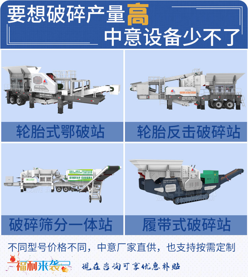 移动式建筑垃圾破碎站